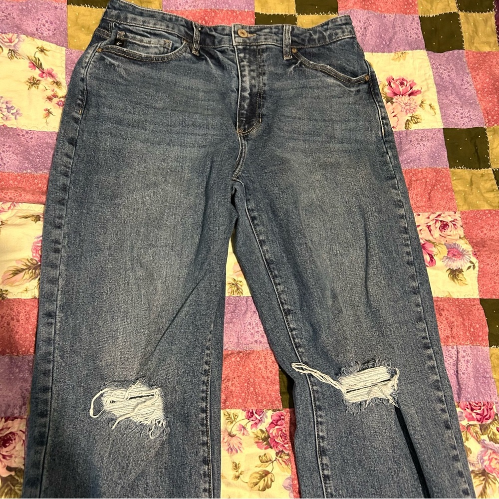 KanCan Distressed Women's Denim Jeans Size 11/29‎